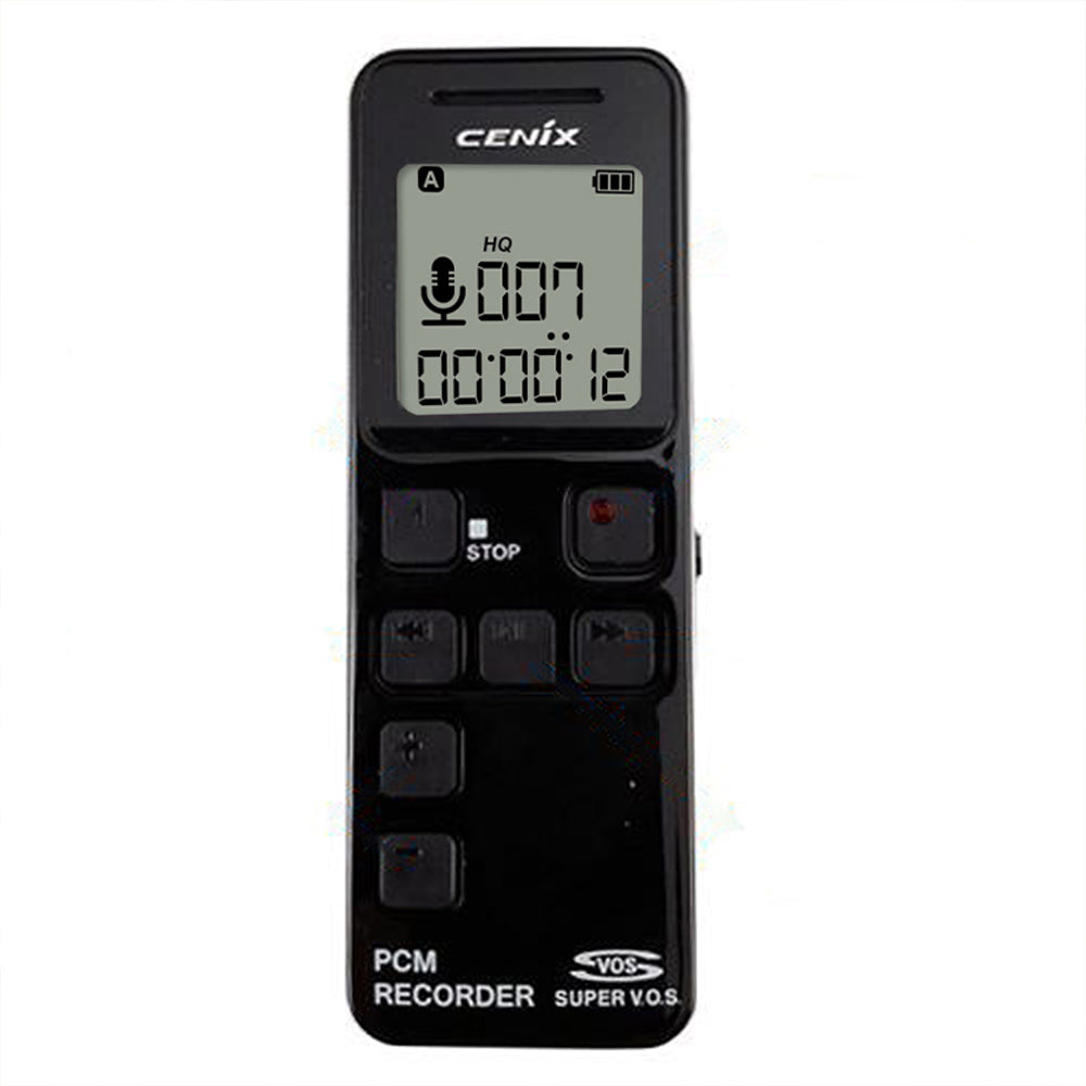 Password Protected 1040 Hour PCM Audio Recorder 8GB